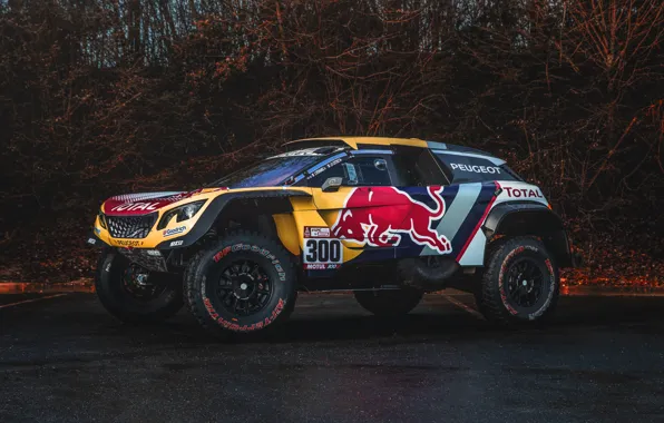 Авто, Машина, Peugeot, Red Bull, Rally, Dakar, Дакар, Внедорожник