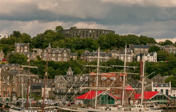 Пейзаж, Шотландия, Oban