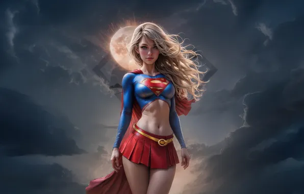 Power, supergirl, skybound