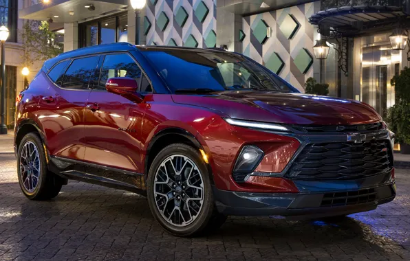 Картинка Chevrolet, внедорожник, SUV, экстерьер, Blazer RS, 2023, Шевроле Блейзер