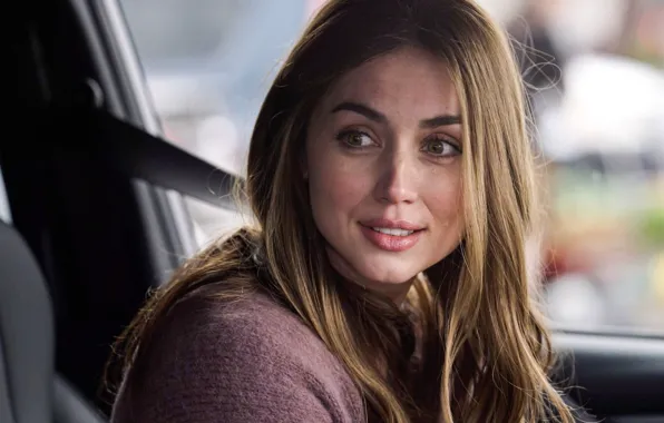 Взгляд, улыбка, в машине, Ana de Armas, Ана де Армас, Ana De Armas, Сэди Роудс, …