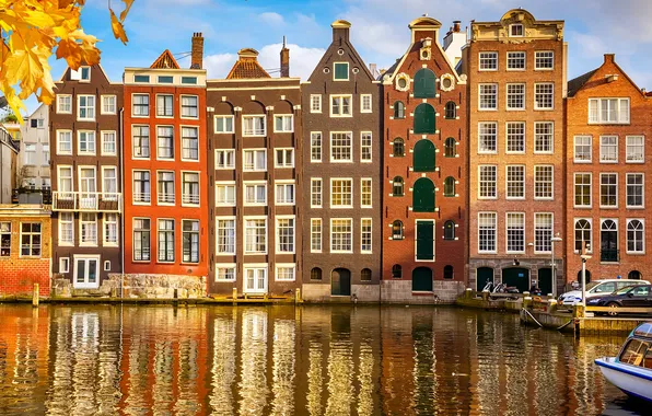 Картинка город, голландия, нидерланды