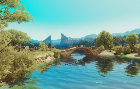 Пейзаж, The Witcher 3, Wild Hunt