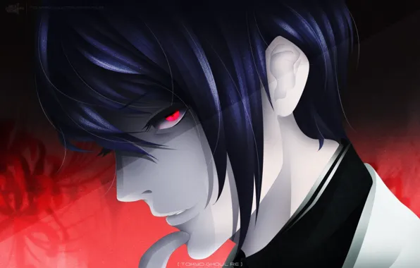 Улыбка, парень, Tokyo Ghoul, Токийский гуль