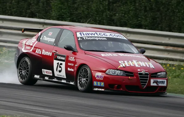 Alfa Romeo, Sport, Race Car, Track, Alfa 156, Super 2000, Alfa Romeo 156 Super 2000, …