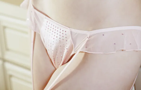 Девушка, модель, стразы, розовое, lingerie, нижнее бельё, Bree Daniels