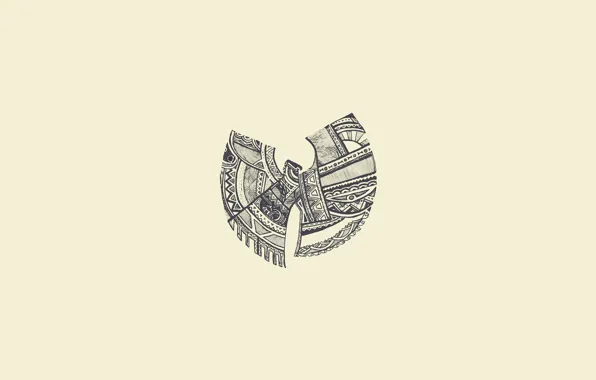 Минимализм, Музыка, Логотип, Music, Logo, Wallpaper, Minimalism, Wu-Tang Clan