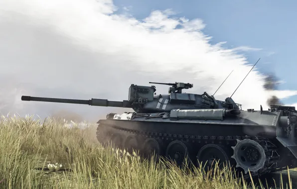 Japan, Tank, Top, WarThunder, Type-74