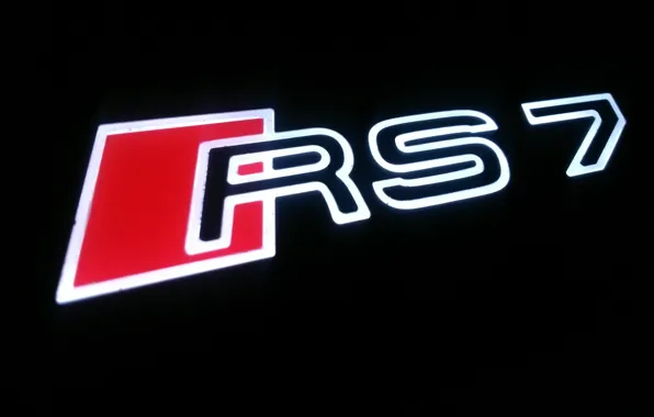 Картинка audi, emblem, VAG, rs7