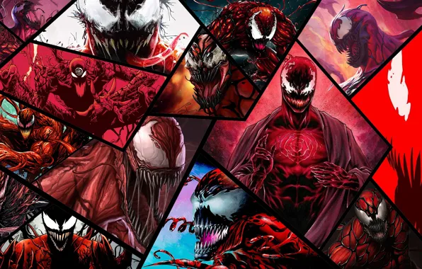Carnage, симбиот, Symbiont, cassady