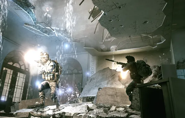 Штурмовик, Battlefield, потдержка