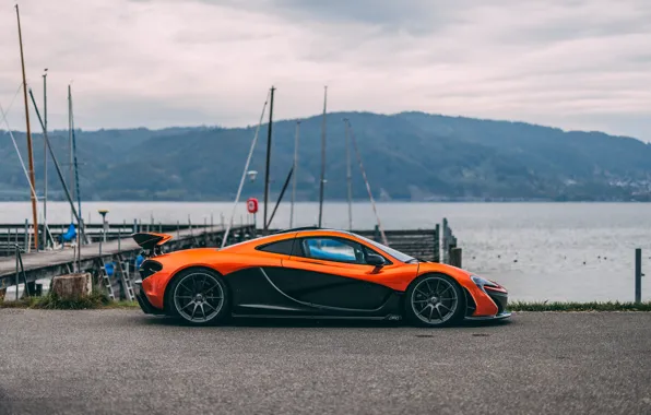 Картинка McLaren, McLaren P1, side view, P1