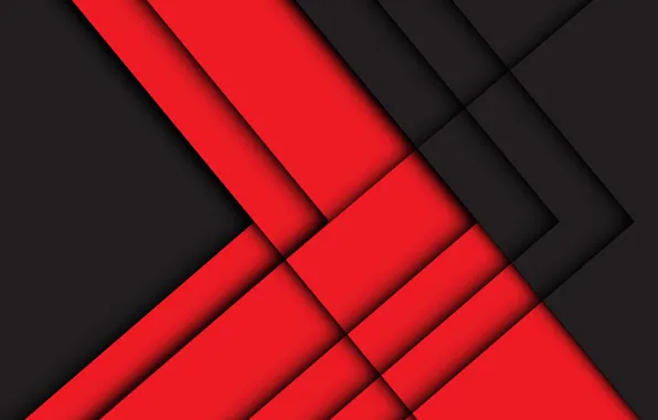 Линии, красный, черный, геометрия, background