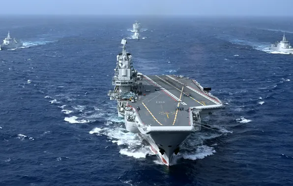 Китай, авианосец, Liaoning, 2024