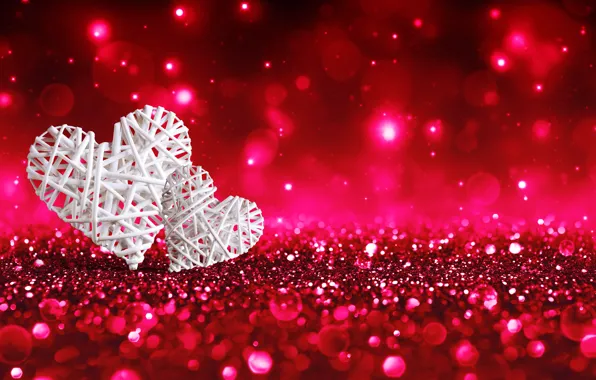 Блеск, сердечки, love, hearts, valentine's day, rockvillephoto
