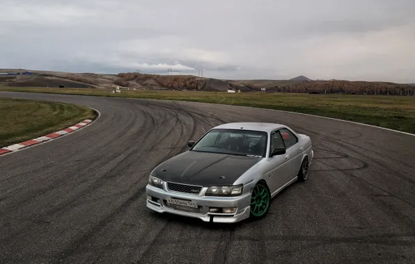 Car, машина, тюнинг, трасса, Nissan, auto, tuning, колёса