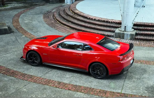 Red, muscle car, Chevrolet Camaro, камаро, Z28