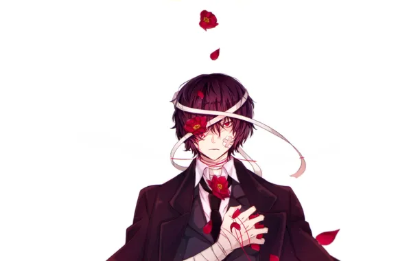 Bungou Stray Dogs, Dazai Osamu, Дазай Осаму