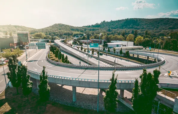 Highway, cement, access