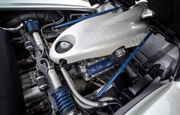 Двигатель, Maserati, V12, MC12, Maserati MC12, силовая установка