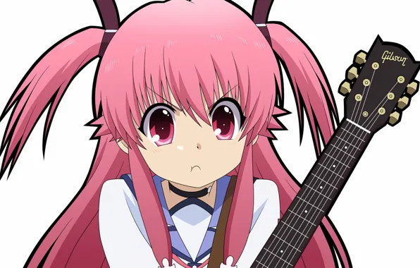 Girl, guitar, Art