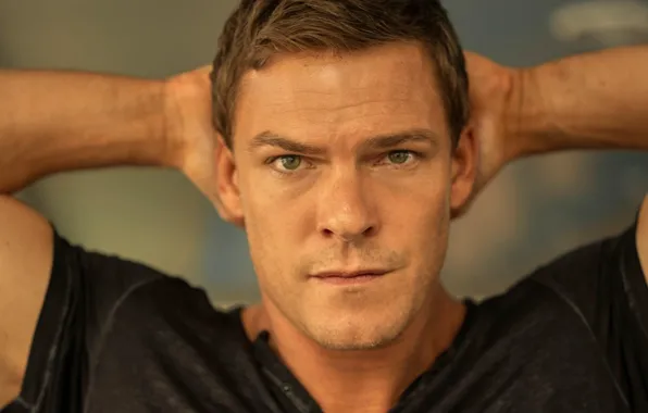 Поза, портрет, большой, сериал, Jack Reacher, Alan Ritchson, Джек Ричер, Алан Ричсон