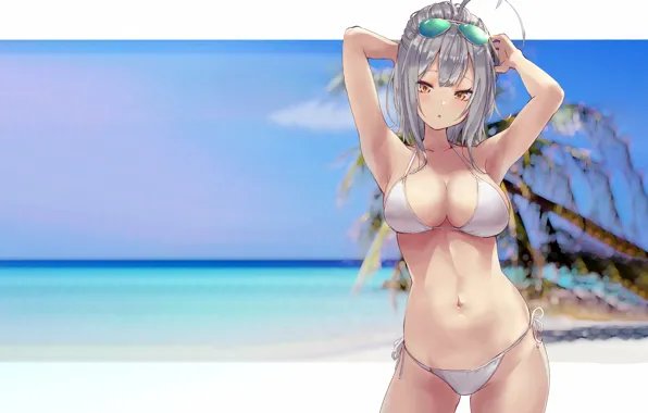 Girl, sexy, boobs, anime, beautiful, pretty, erotic, breasts