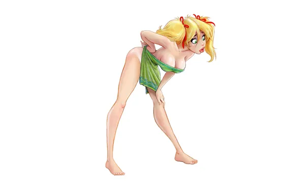 Девушка, рисунок, белый фон, милашка, мэнди, дин игл, mandy, Dean yeagle