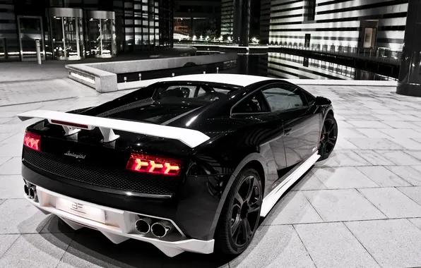 Картинка Lamborghini, Gallardo, задняя часть, Performance, GT600, правый бок