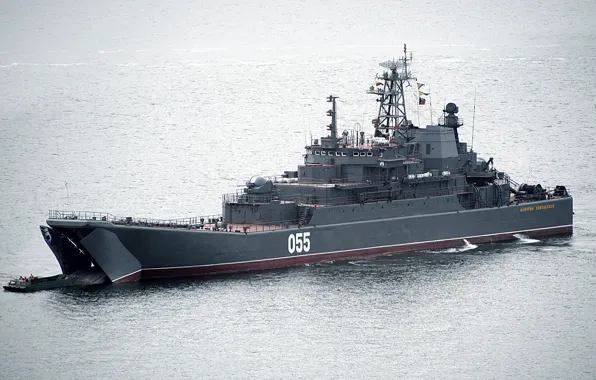 Обои проект 775, большой десантный корабль, адмирал невельской на ...