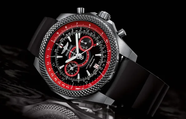 Картинка Часы, Watch, Breitling, Supersport, Chronograph, Light Body, Breitling for Bentley