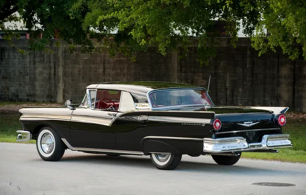Ford, Форд, 1957, ретро автомобили, Hardtop, Skyliner, Retractable, retro cars