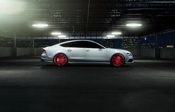 Картинка car, tuning, Vossen Wheels, Elusive Motoring, Audi S7