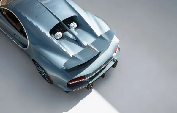 Картинка Bugatti, Chiron, rear wing, Bugatti Chiron Super Sport "57 One of One"