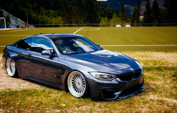 Картинка BMW, Stance, F82, m4