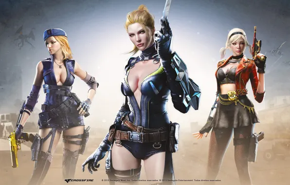 Оружие, девушки, nemesis, crossfire