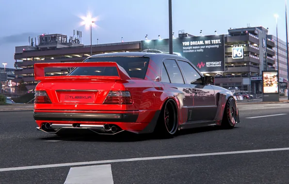 Авто, Машина, Mercedes, Car, Автомобиль, Render, W124, Transport & Vehicles