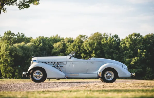 Car, classic, american, 1935, Supercharged, Speedster, Eight, Auburn
