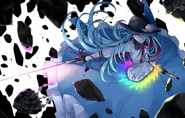 Девушка, аниме, арт, Touhou, Тоухоу