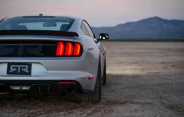 Стиль, Ford Mustang, вид сзади, RTR, 2017