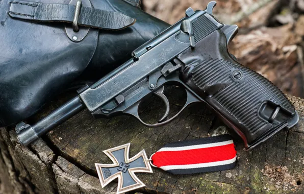 Кобура, AC41, железный крест, Walther P38