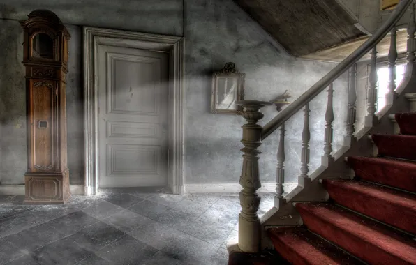 Картинка свет, дверь, лестница