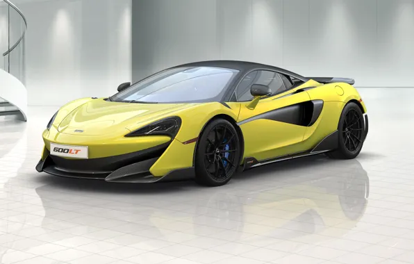 Рендеринг, McLaren, суперкар, 2018, 600LT