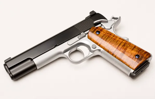 Пистолет, оружие, фон, ствол, 1911, Colt, Dave Erickson