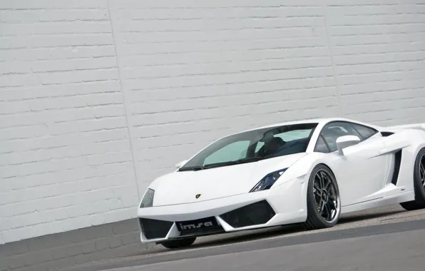 2008, спорткар, LP560, Lamborghini Gallardo, спортивный автомобиль, IMSA