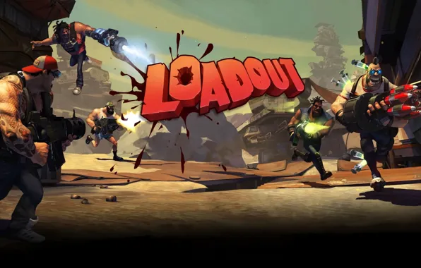 Оружие, стрельба, онлайн игра, Loadout