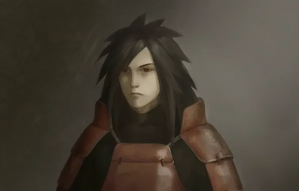 Naruto, art, madara uchiha, мangekyou sharingan
