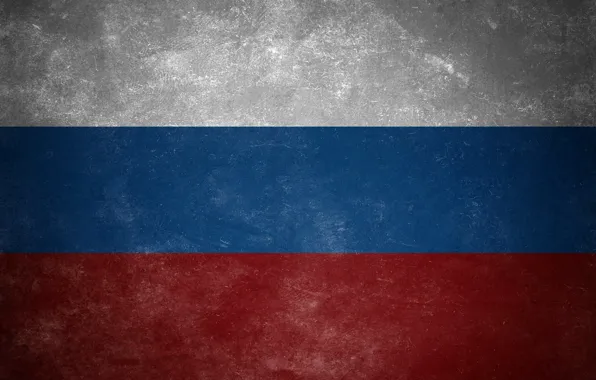 Стена, текстура, флаг, россия, триколор, флаг россии
