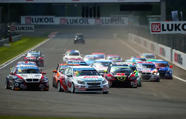 Круг, гонки, трэк, WTCC, MOSCOW