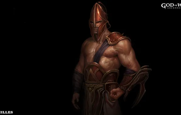 Game, armor, God of War, hero, God, strong, muscular, God of War Ascension